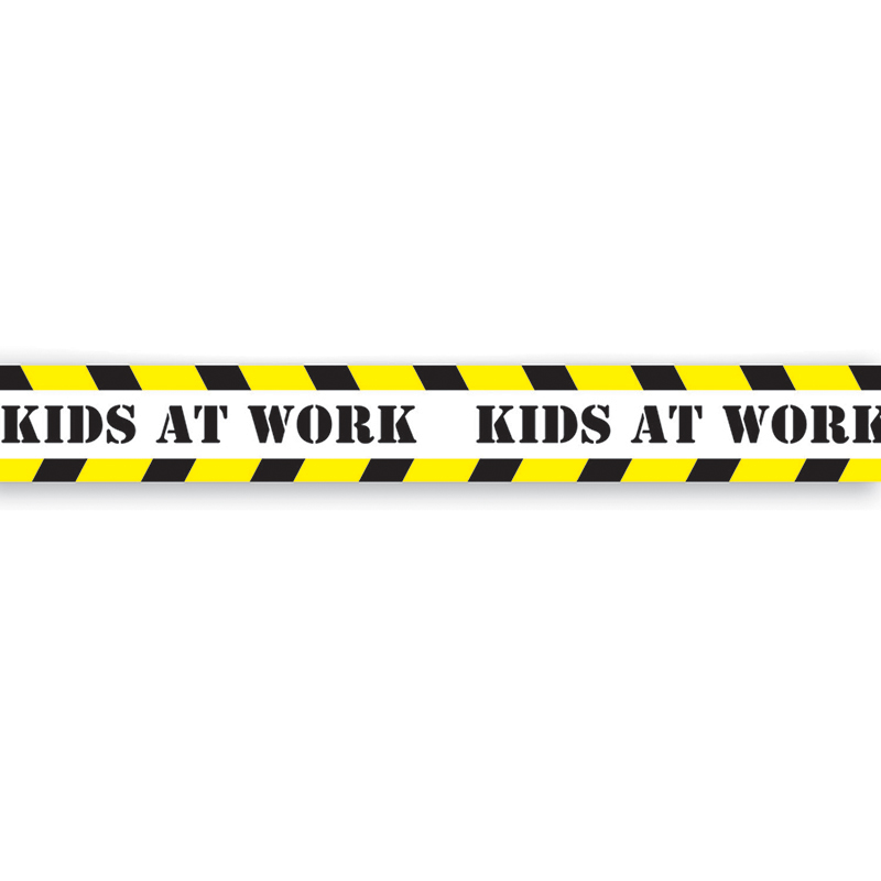 Kids At Work Border Straight