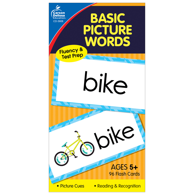 Flash Cards Basic Picture Words