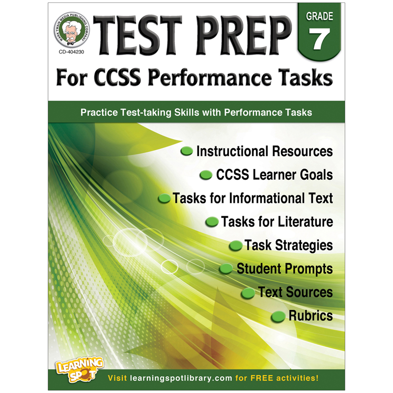 Gr 7 Test Prep For Ccss Performance