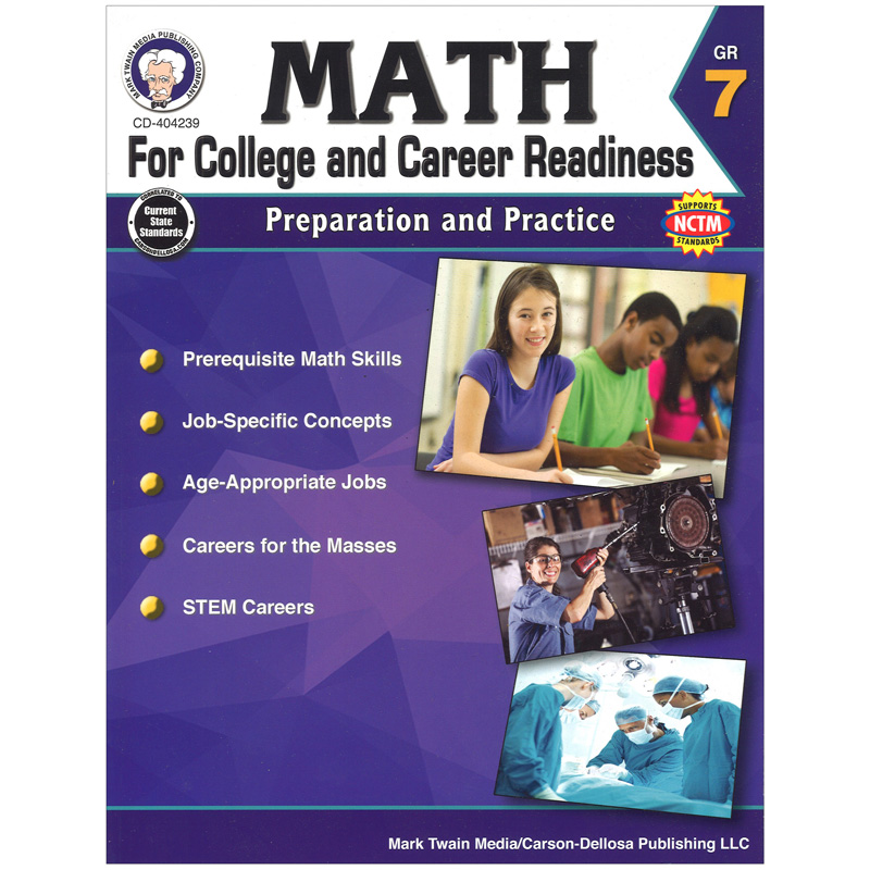 Gr 7 Math For College And Career