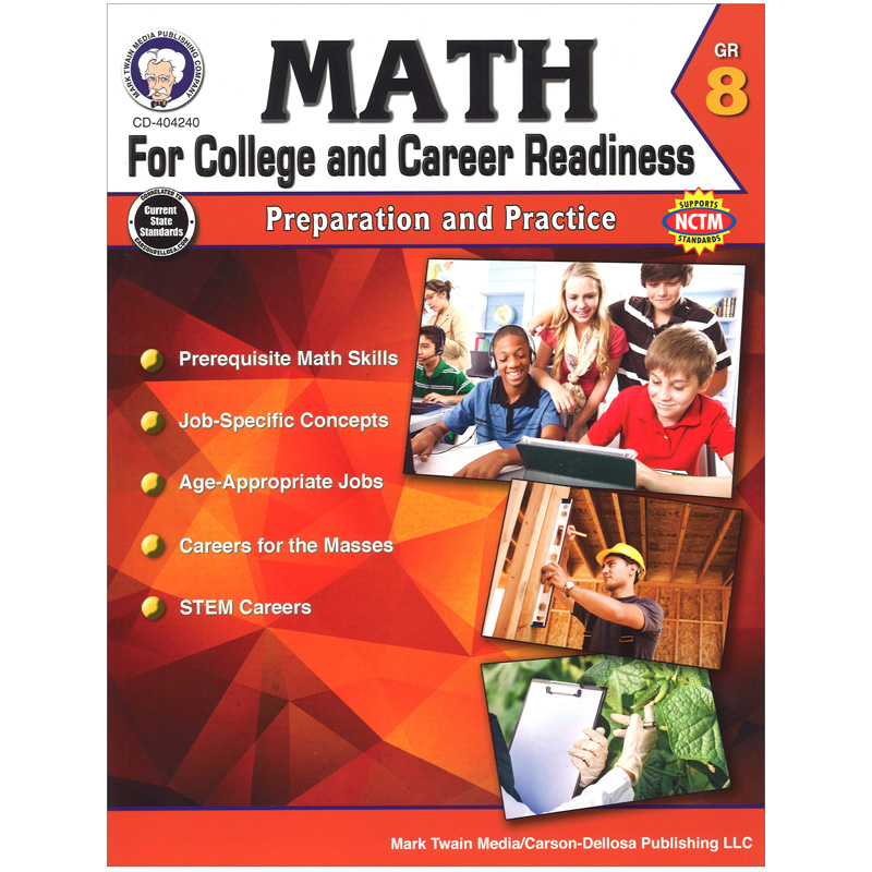 Gr 8 Math For College And Career