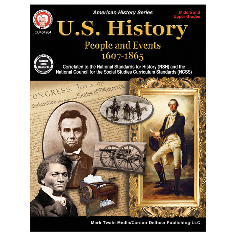 Us History Middle Upper Grades Book