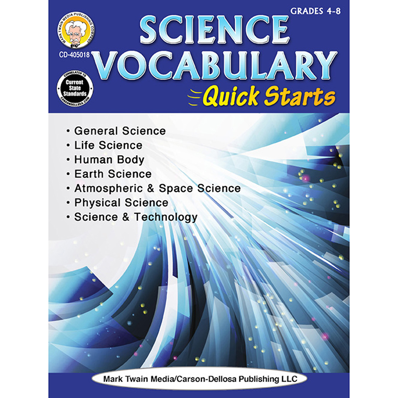 Sci Vocabulary Quick Starts Gr 4-9