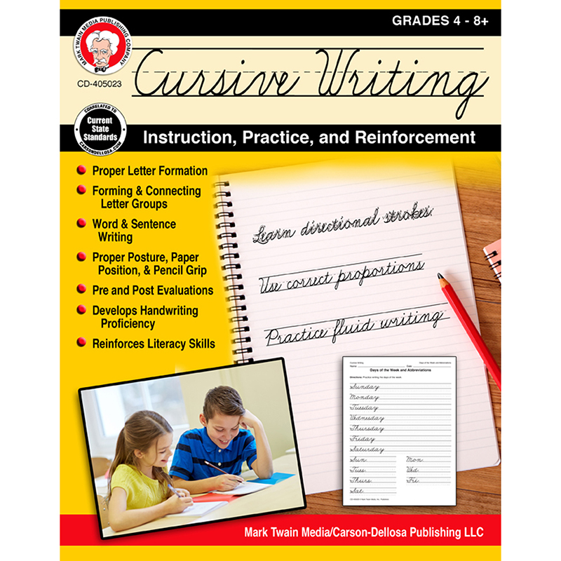 Cursive Writing Instruct Practice N