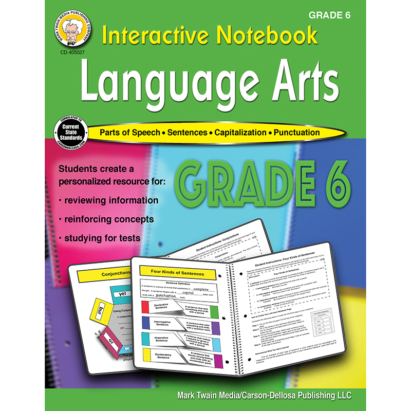 Language Arts Workbook Gr 6
