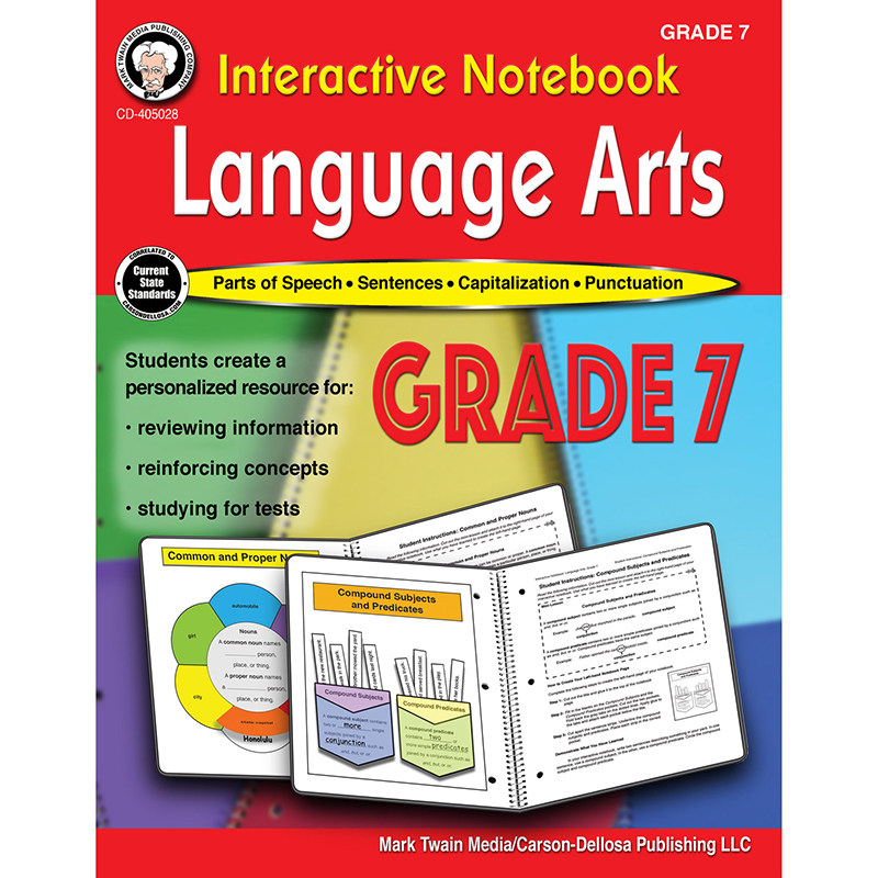 Language Arts Workbook Gr 7