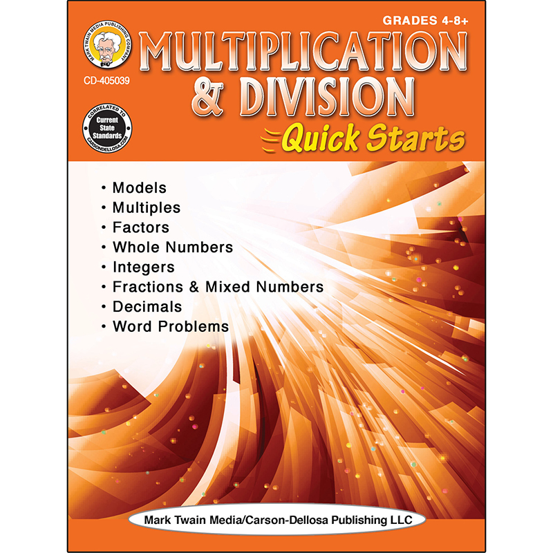 Multiplication & Division Workbook