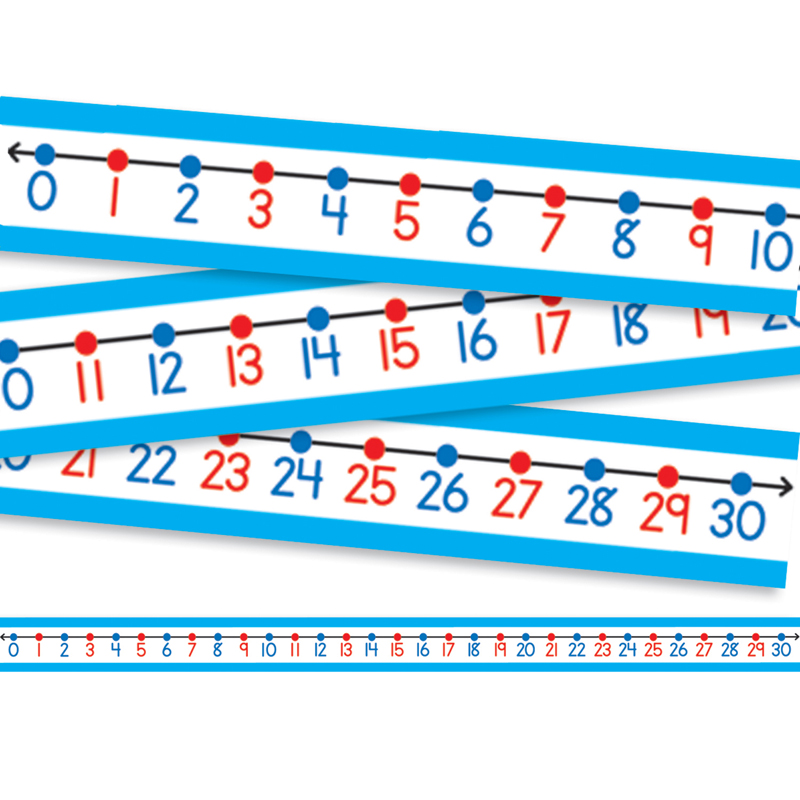 Student Number Lines 30/Pk