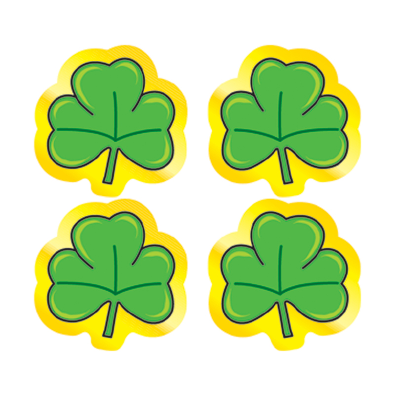 Shamrocks Stickers 120 Per Pk