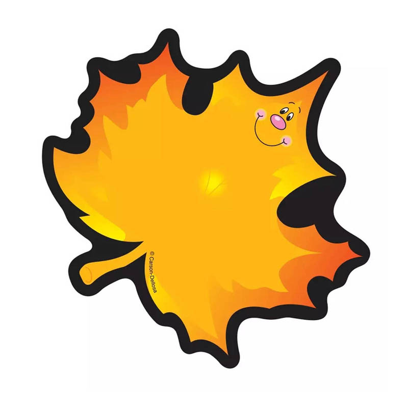 Colorful Cut-Outs Maple Leaf 36/Pk