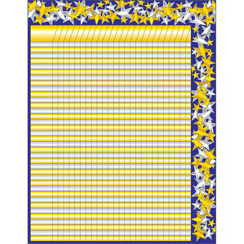 Incentive Chartlet Gold/Silver Star