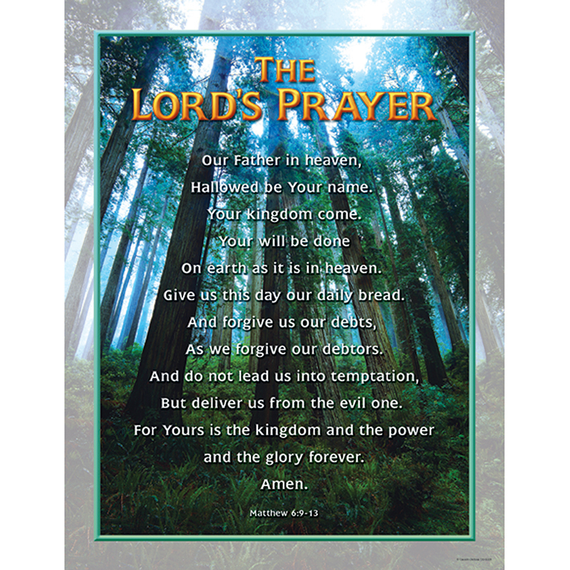 Chartlet The Lords Prayer 17x22