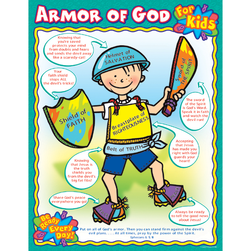 Armor Of God For Kids Chart