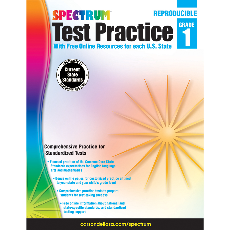 Spectrum Test Practice Gr 1
