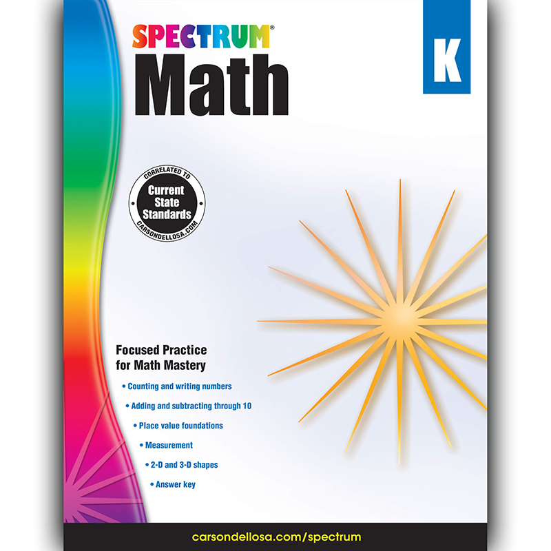 Spectrum Math Gr K