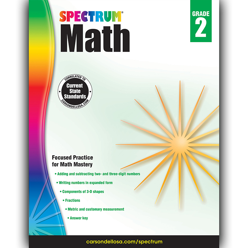 Spectrum Math Gr 2