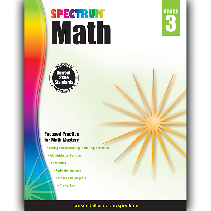 Spectrum Math Gr 3