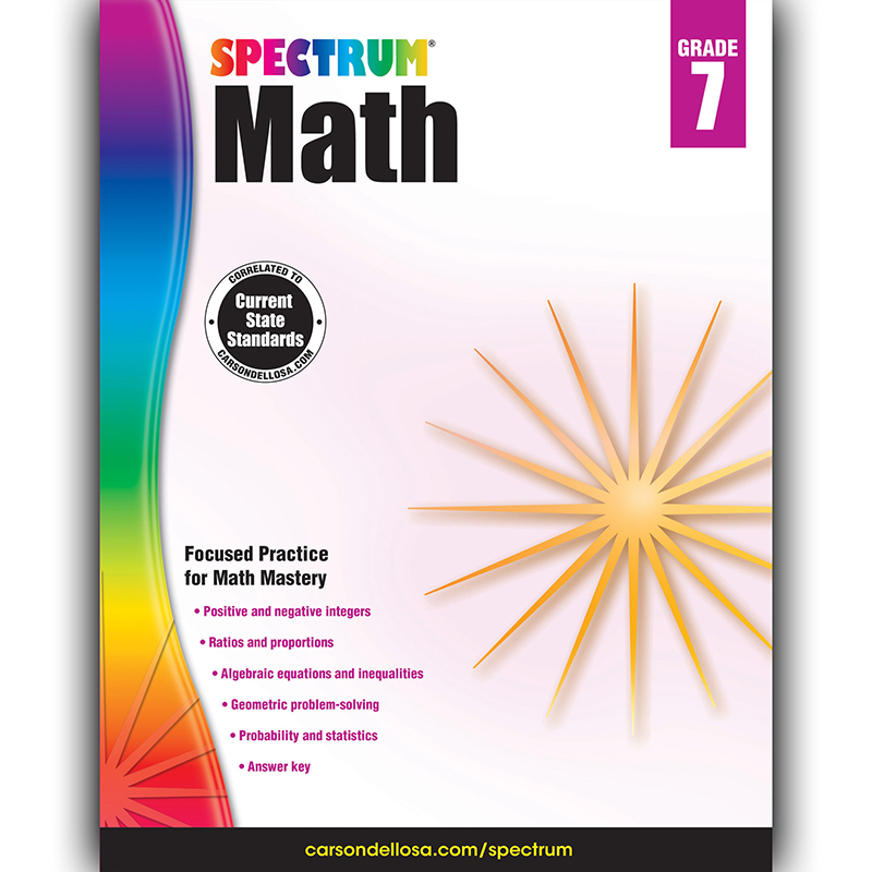 Spectrum Math Gr 7