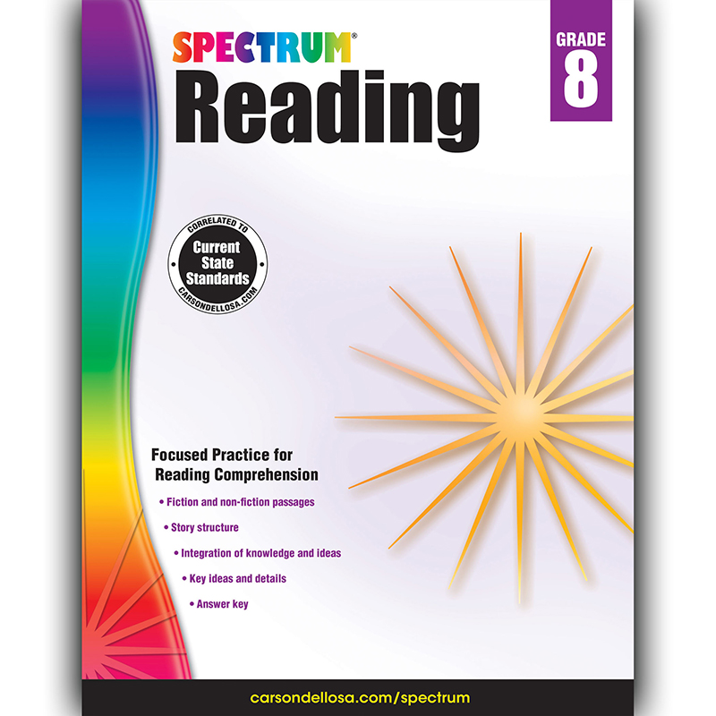 Spectrum Reading Gr 8