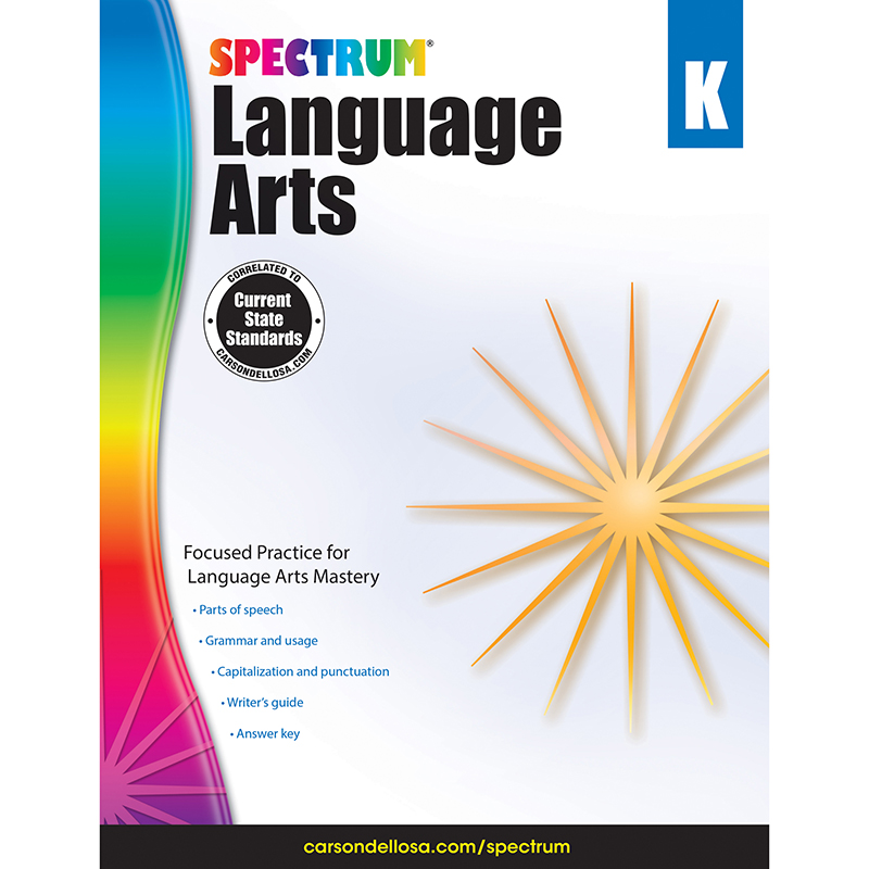 Spectrum Language Arts Gr K