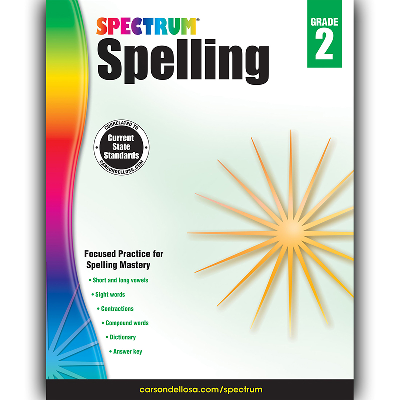 Spectrum Spelling Gr 2