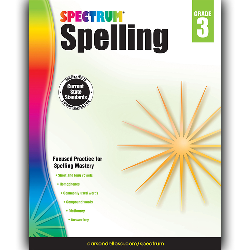 Spectrum Spelling Gr 3