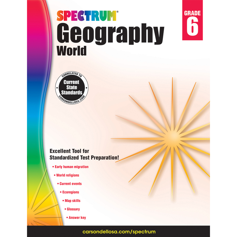 Spectrum Geography World Gr 6