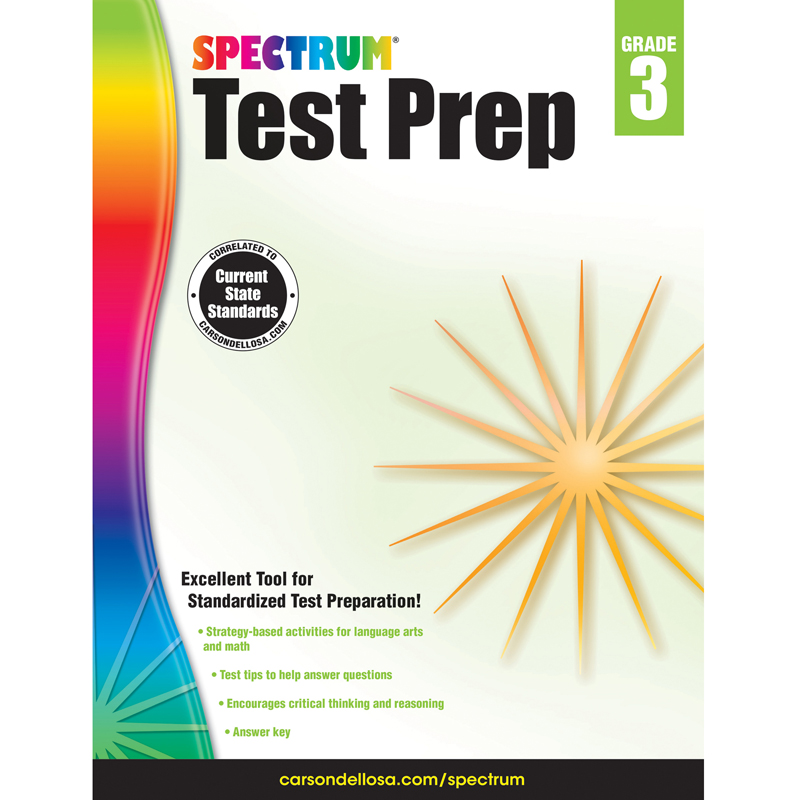 Spectrum Test Prep Gr 3 Workbook