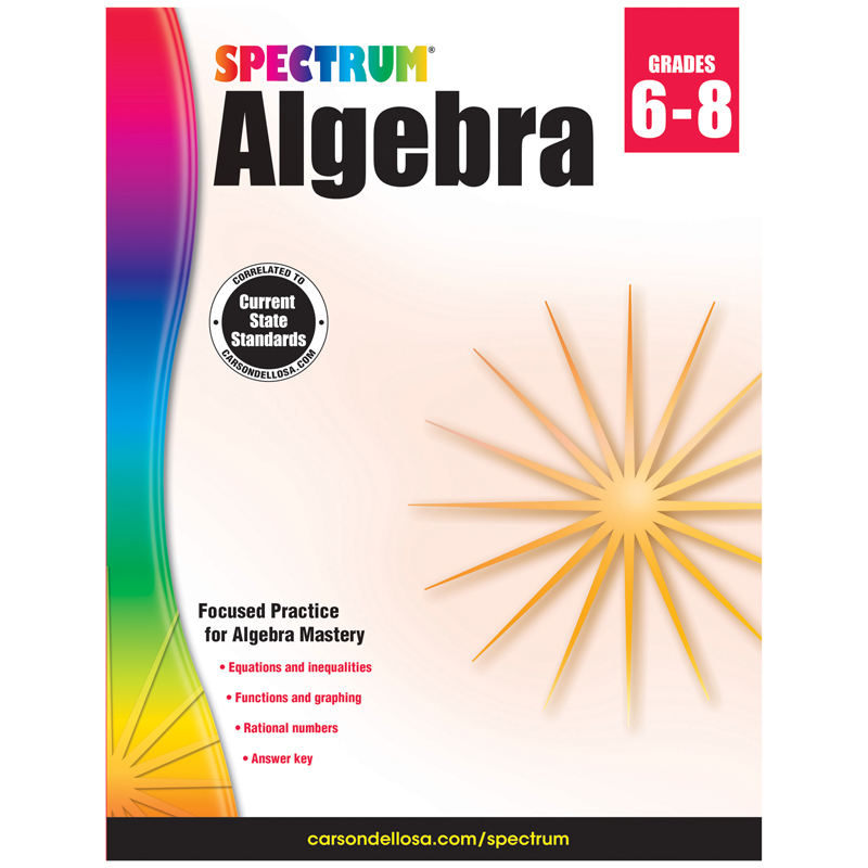 Spectrum Algebra Gr 6-8
