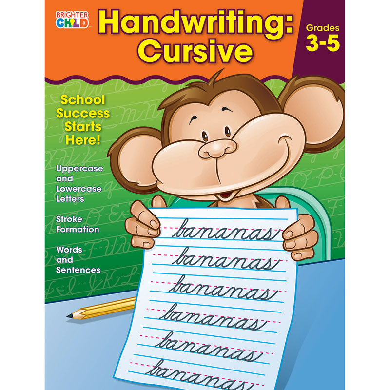 Handwriting Cursive Gr 2 And Up