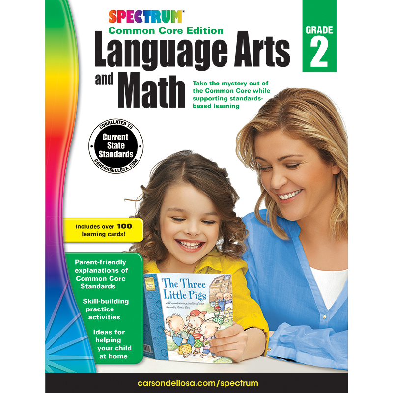 Spectrum Language Arts & Math Gr 2