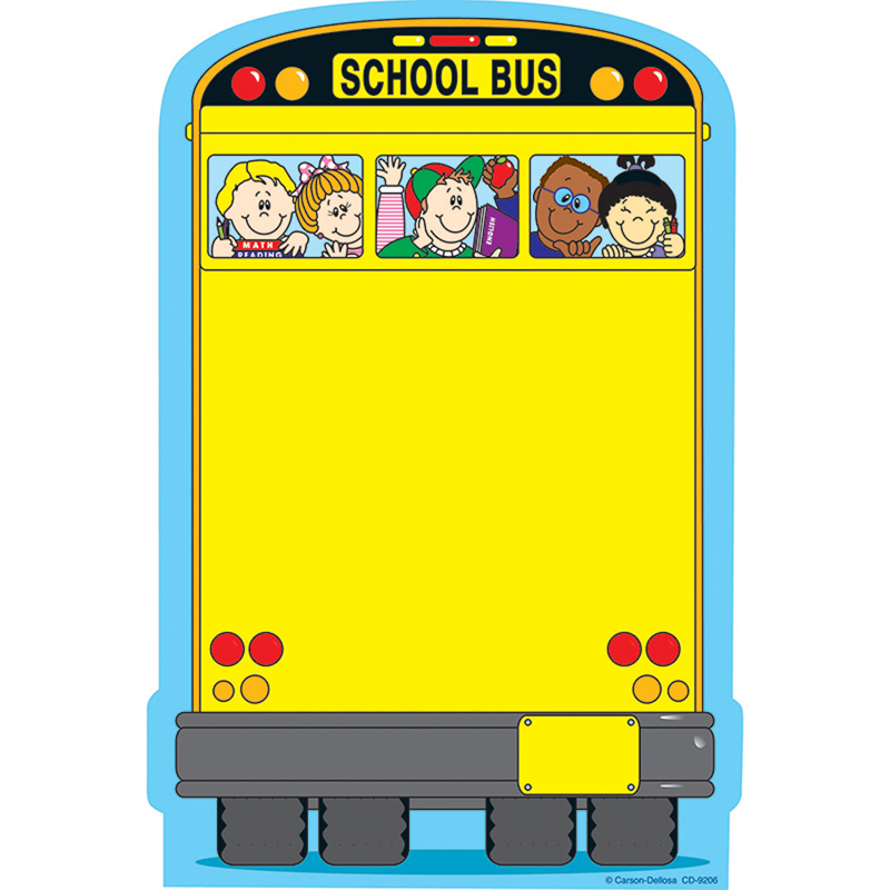 School Bus Note Pad 50 Sheets