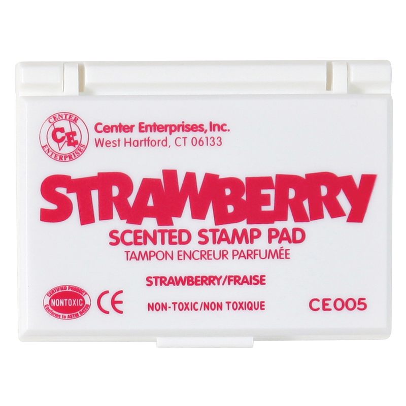 (6 Ea) Stamp Pad Scented Strawberry