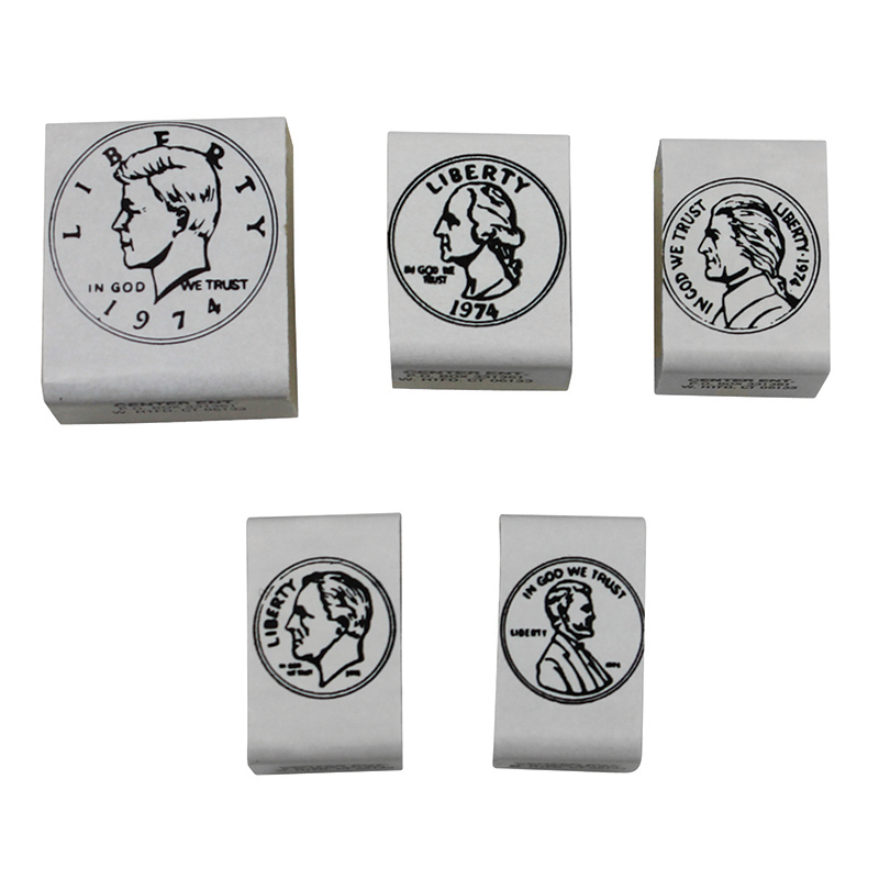 (3 St) Stamp Set Coins Heads