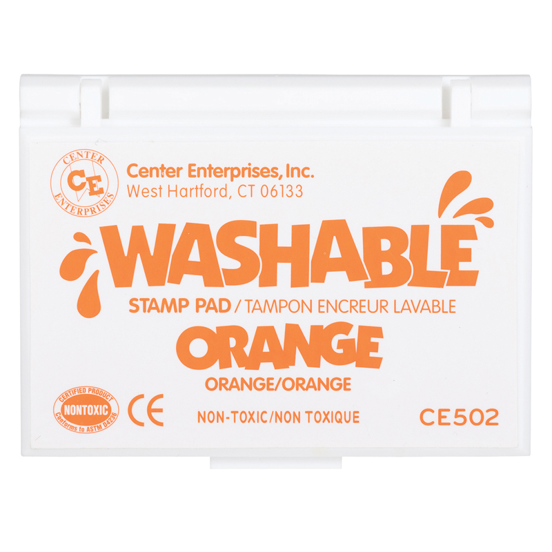 Stamp Pad Washable Orange