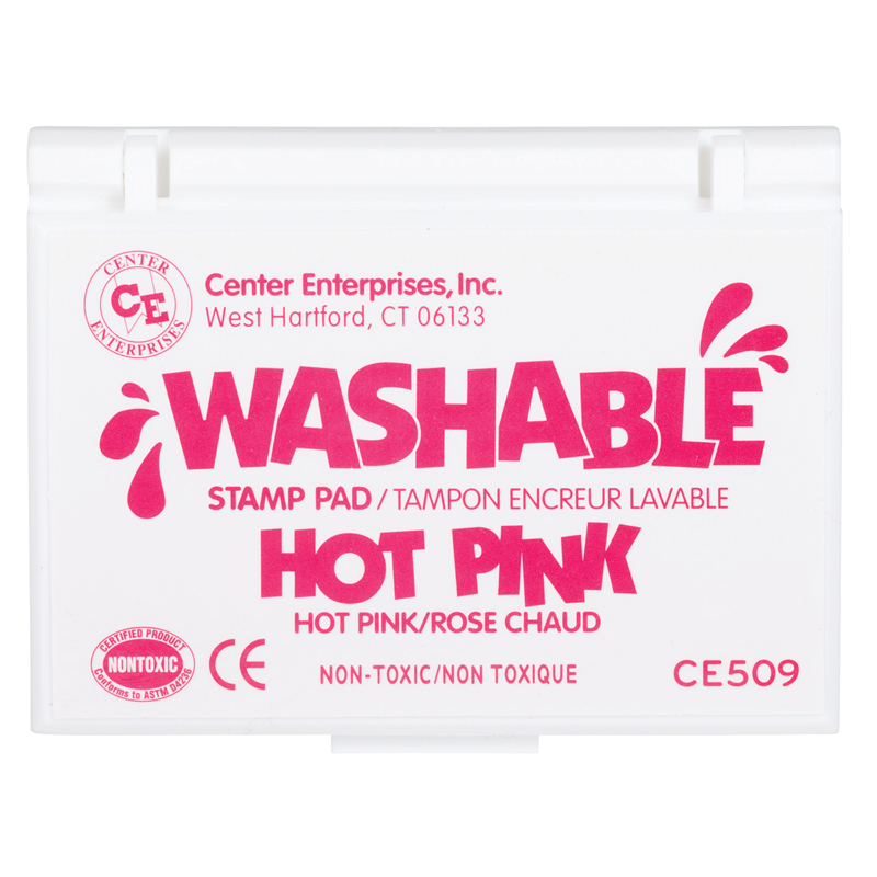 Stamp Pad Washable Hot Pink