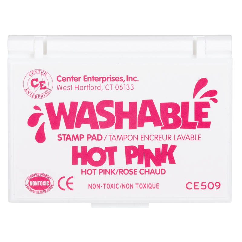 Stamp Pad Washable Hot Pink
