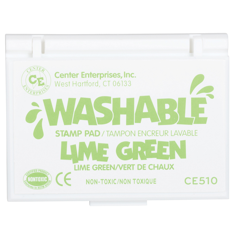Stamp Pad Washable Lime Green