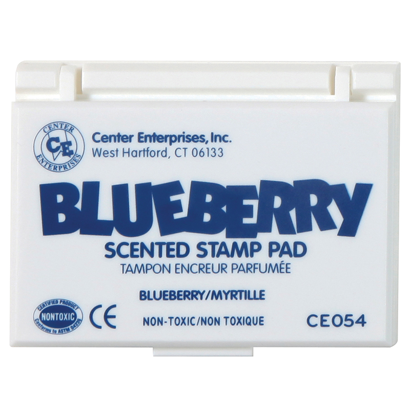 (6 Ea) Stamp Pad Scented Blueberry