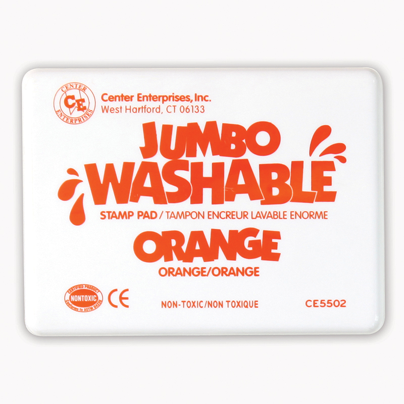 (2 Ea) Jumbo Stamp Pad Orange