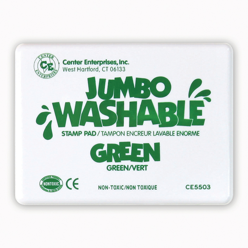 (2 Ea) Jumbo Stamp Pad Green