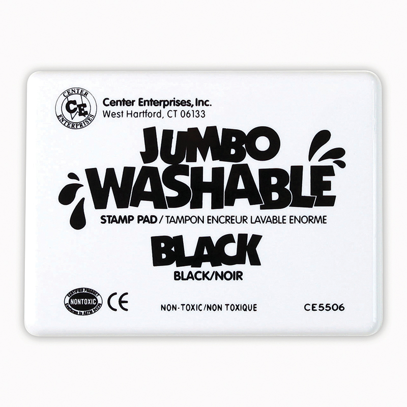 (2 Ea) Jumbo Stamp Pad Black