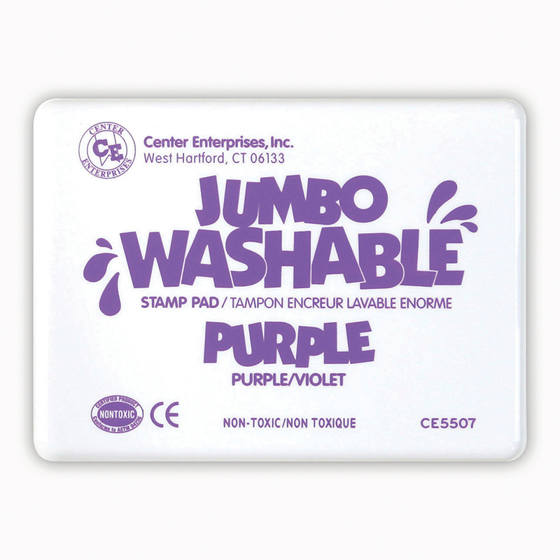 (2 Ea) Jumbo Stamp Pad Purple