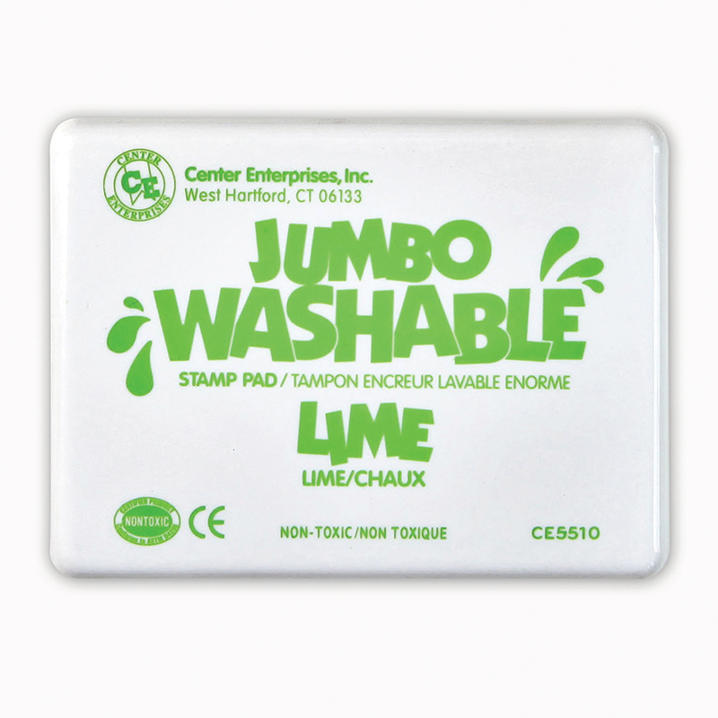 (2 Ea) Jumbo Stamp Pad Lime Green