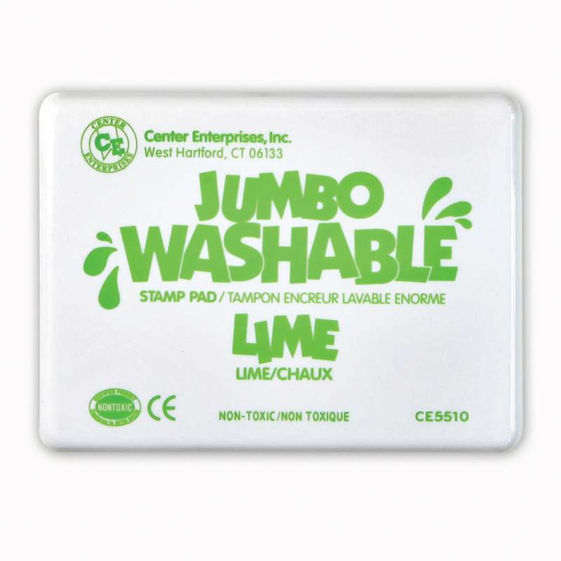 (2 Ea) Jumbo Stamp Pad Lime Green