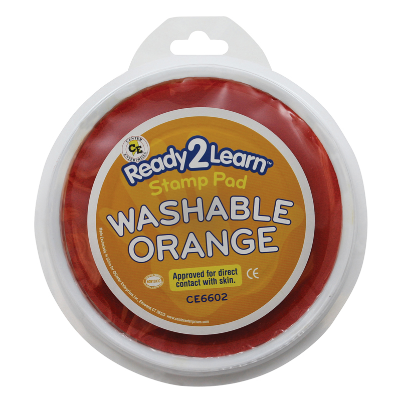 Jumbo Circular Washable Orange Pad
