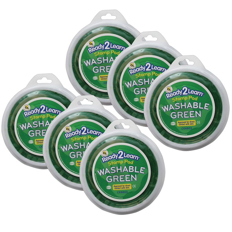 (6 Ea) Jumbo Circular Washable Pads