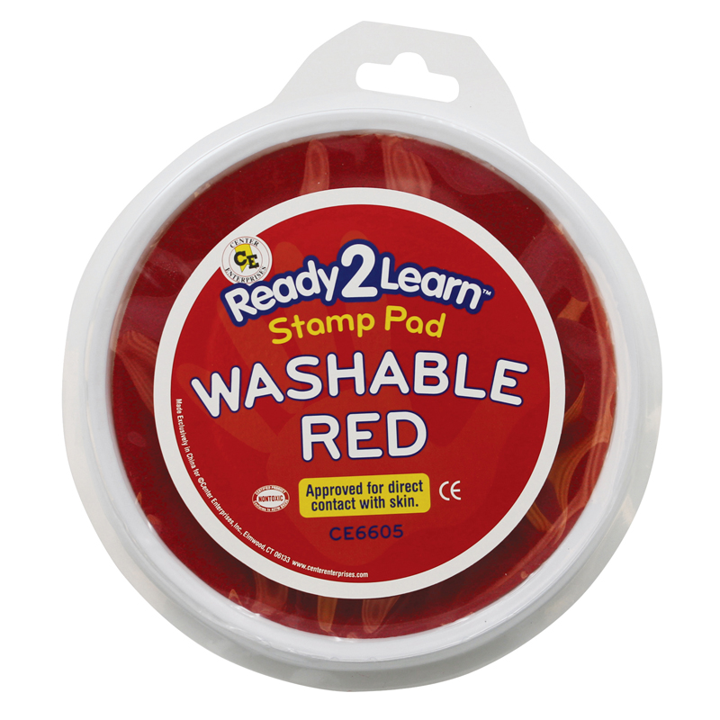 Jumbo Circular Washable Red Pad