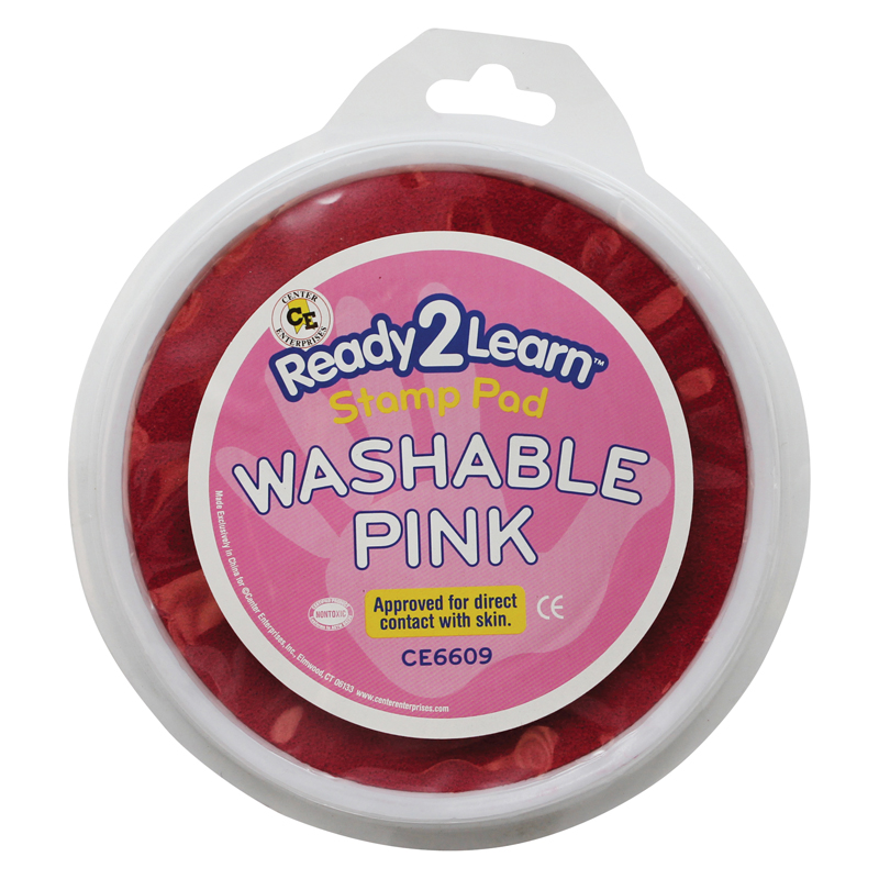 Jumbo Circular Washable Pads Pink