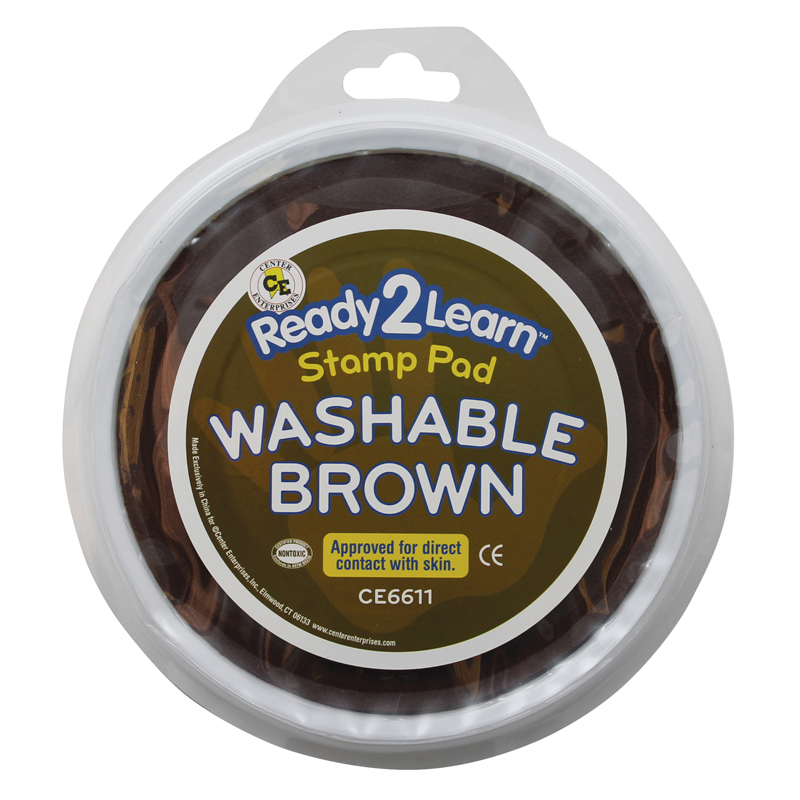 Jumbo Circular Washable Pads Brown